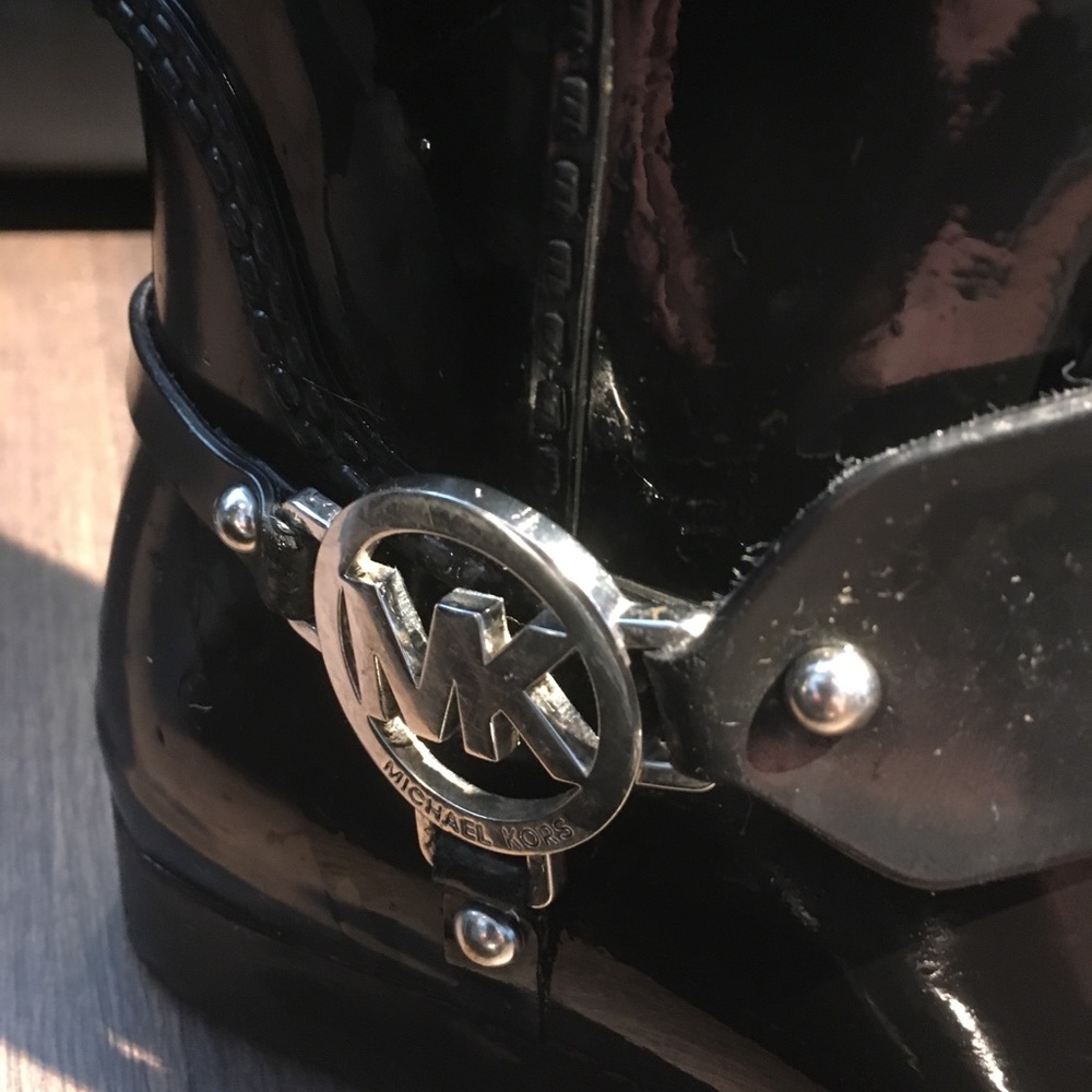 Michael Kors Fulton Harness Tall rain boot